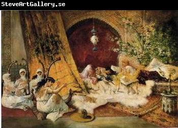 unknow artist Arab or Arabic people and life. Orientalism oil paintings  308